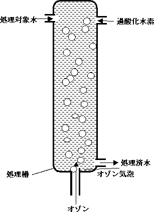 過酸化水素／オゾン法（図）