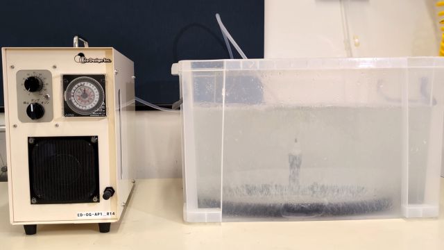 テーブルに設置した場合